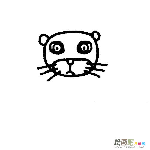 猎豹简笔画图片