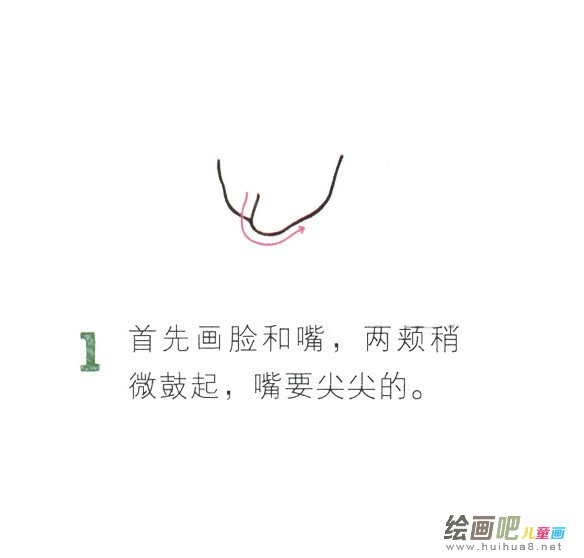 狐狸简笔画彩色图片大全