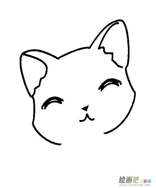 小猫图片大全简笔画