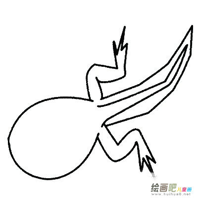 蝌蚪简笔画图片