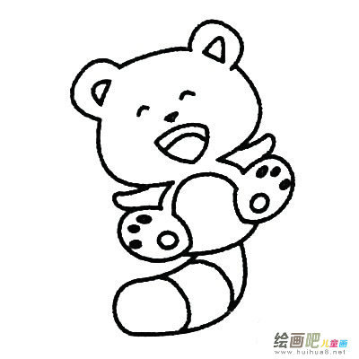 浣熊简笔画图片