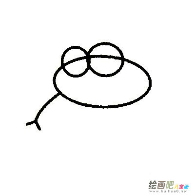 儿童蛇的简笔画怎么画步骤图