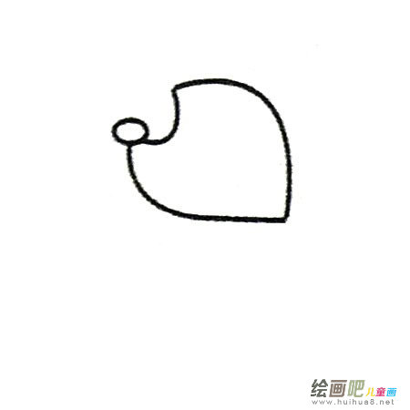 幼儿刺猬简笔画的画法步骤图片