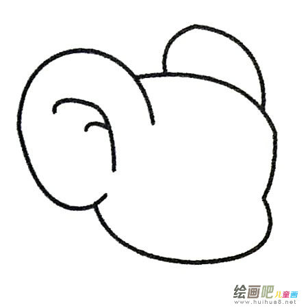 幼儿老鼠简笔画图片