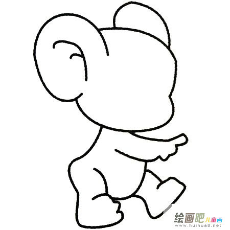 老鼠简笔画大全及画法步骤