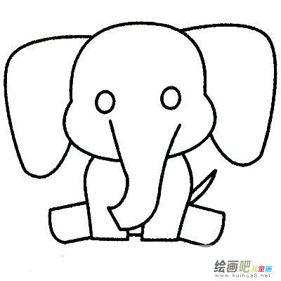 大象简笔画大全及画法步骤