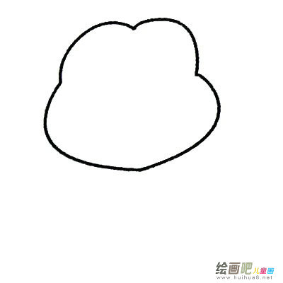 青蛙幼儿简笔画