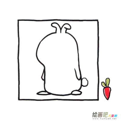 卡通兔子简笔画图片大全