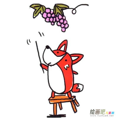 四步画出小狐狸简笔画图片