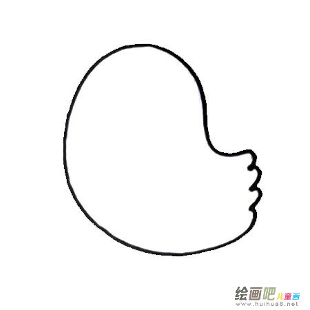 六步画出小鸡简笔画彩色图片