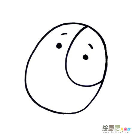 六步画出小狗简笔画彩色图片