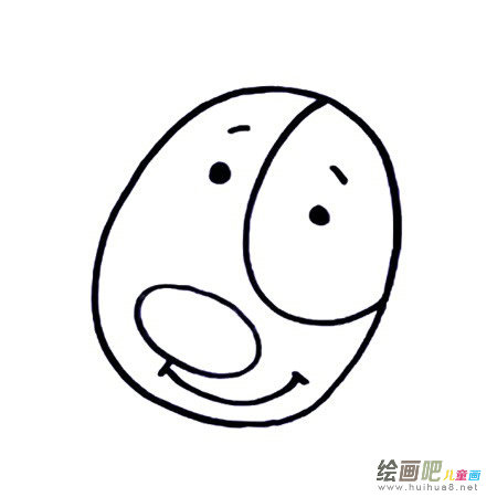 六步画出小狗简笔画彩色图片