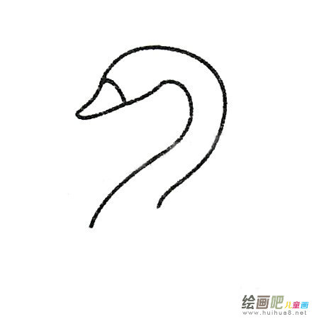 天鹅简笔画