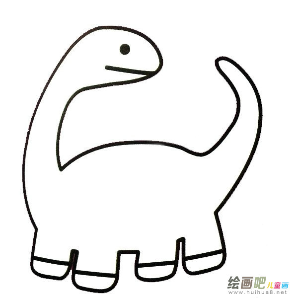 板龙简笔画图片