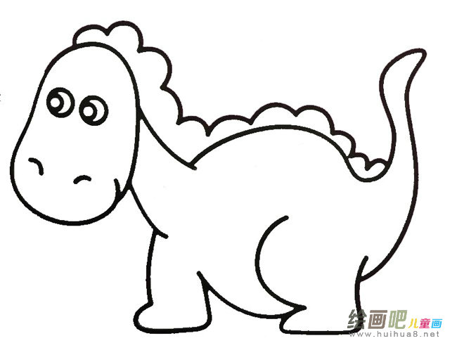 尼日尔龙简笔画