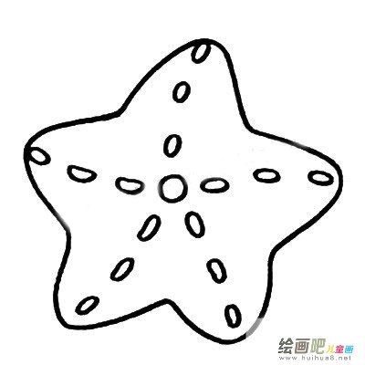 海星简笔画