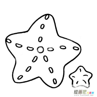 海星简笔画