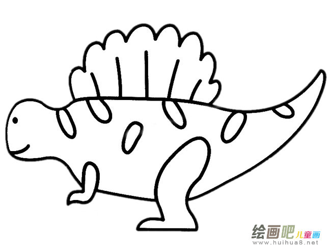 鱼猎龙简笔画图片