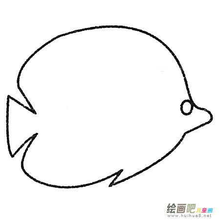 热带鱼简笔画大全及画法步骤