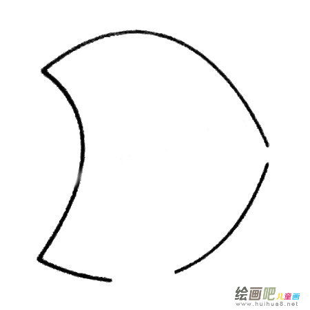 独角鲸简笔画的画法