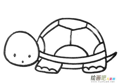 乌龟简笔画图片