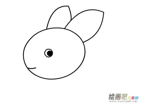 小兔子简笔画步骤