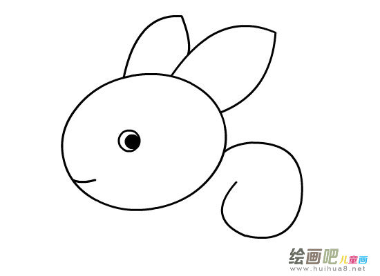 小兔子简笔画步骤