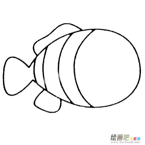 小丑鱼简笔画图片大全