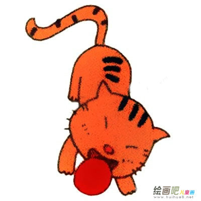 小猫咪简笔画图片