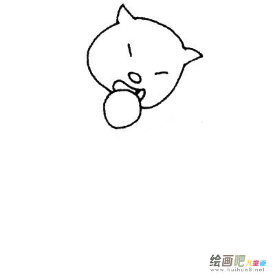 小猫咪简笔画图片