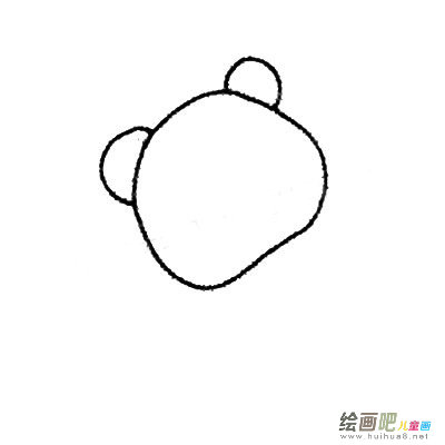 熊猫简笔画图片