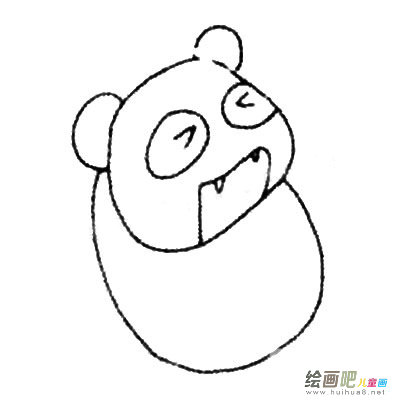 熊猫简笔画图片