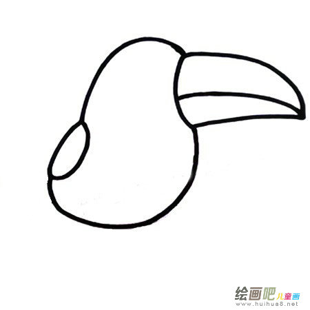 啄木鸟简笔画
