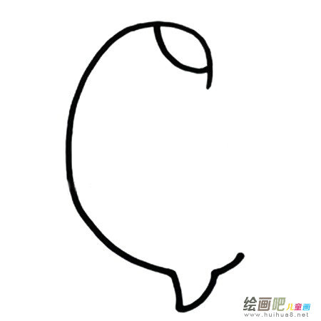 黄雀简笔画