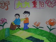 我给奶奶捶捶背