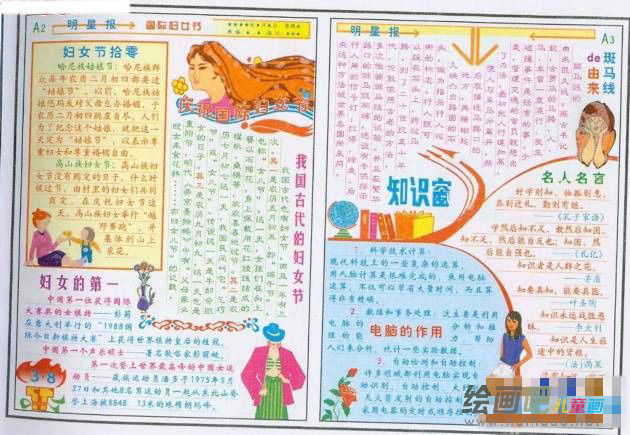 妇女节手抄报：国际劳动妇女节纪念意义