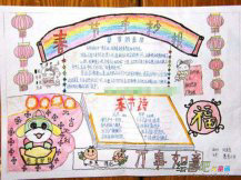 迎新年手抄报：贺年卡简介