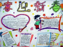 春节手抄报：春节接神习俗
