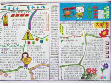 安全教育手抄报：乘坐动车的逃生知识