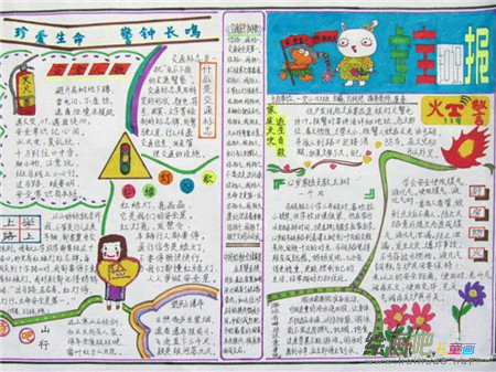 安全教育手抄报:乘坐动车的逃生知识 安全教育手抄报:乘坐动车的逃生知识