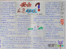 安全教育手抄报：如何预防坠井事故