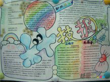 身边的科学手抄报：八大自然现象介绍