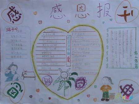 感恩节手抄报:各国感恩节 感恩节手抄报:各国感恩节