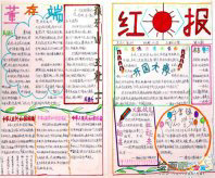 国庆节手抄报：My Winter Holiday