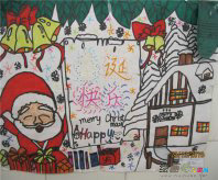 圣诞节手抄报：中华圣诞节