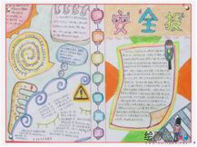 安全教育手抄报资料：生命是宝藏