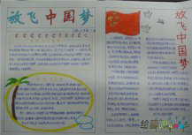 中国梦手抄报：中国梦的精神
