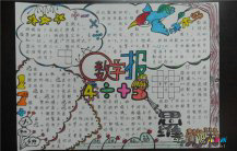 小学生数学手抄报：斯隆先生的四片果树林