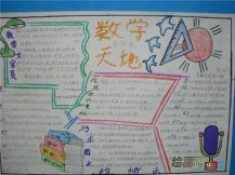 小学生数学手抄报：零国王勇战食数兽