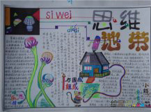 小学生数学手抄报：“+”和“—”